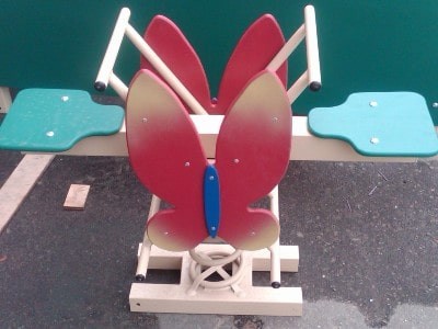 Гойдалки на пружині